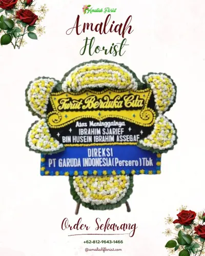 Papan Bunga Duka di Berekah